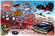 Comic Book Explosions Bundle, an Illustration by Vector Clash (Thumbnail 4 of 10)