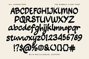 MCO - The Bumble Clubs, a Handwritten Font by Mojiscope Studio (Thumbnail 4 of 10)