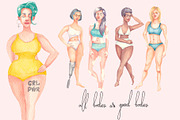 All bodies are beautiful, a Person Illustration by Tabiti (Thumbnail 10 of 16)