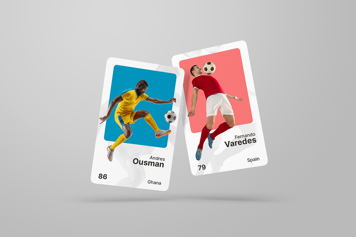 Trading Card Mockups, a Print Template by artimasa (Photo 5 of 7)