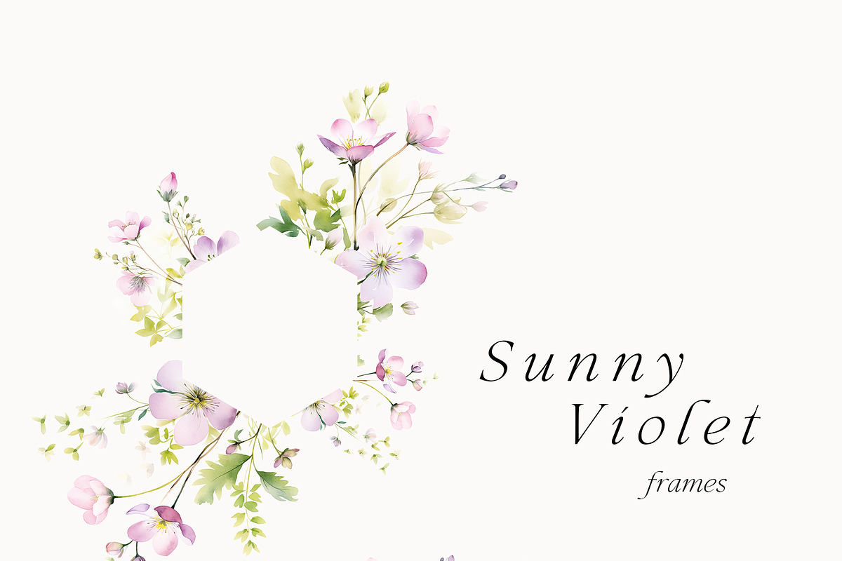 Watercolor Floral Bundle (45 in 1), a Decorative Illustration by Lana Elanor (Photo 176 of 180)