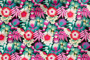 Crazy Colors Flowers, a Decorative Illustration by Bloomart Studio (Thumbnail 8 of 8)