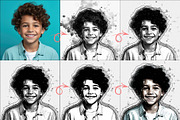 Inktober Drawing Photoshop Action, an Action Add-On by MRI STUDIO (Thumbnail 2 of 15)