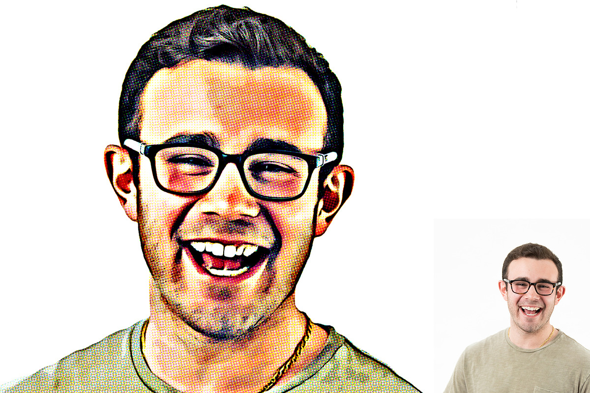 Comic Effect Photoshop Action, an Action Add-On by MRI STUDIO (Photo 23 of 23)