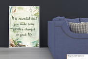Spiritual Positive Quote Print Wall, a Poster Template by MagicLove Creations (Thumbnail 2 of 7)