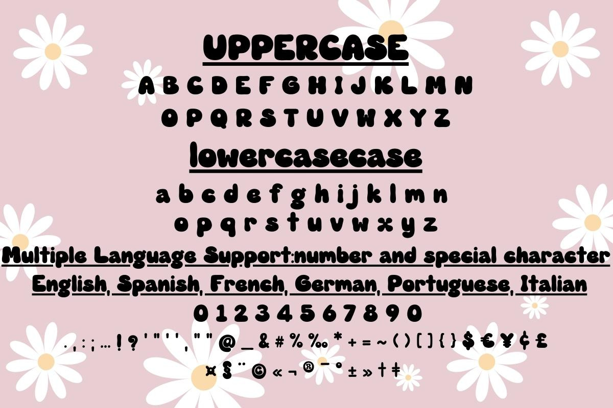 Groovy Good Vibes - Handwritting, a Handwritten Font by Charmingbear59.design (Photo 5 of 5)
