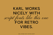 Karl – Cool Sans w Unique Alternates, a Sans Serif Font by Local Desk Designstudio (Thumbnail 17 of 28)