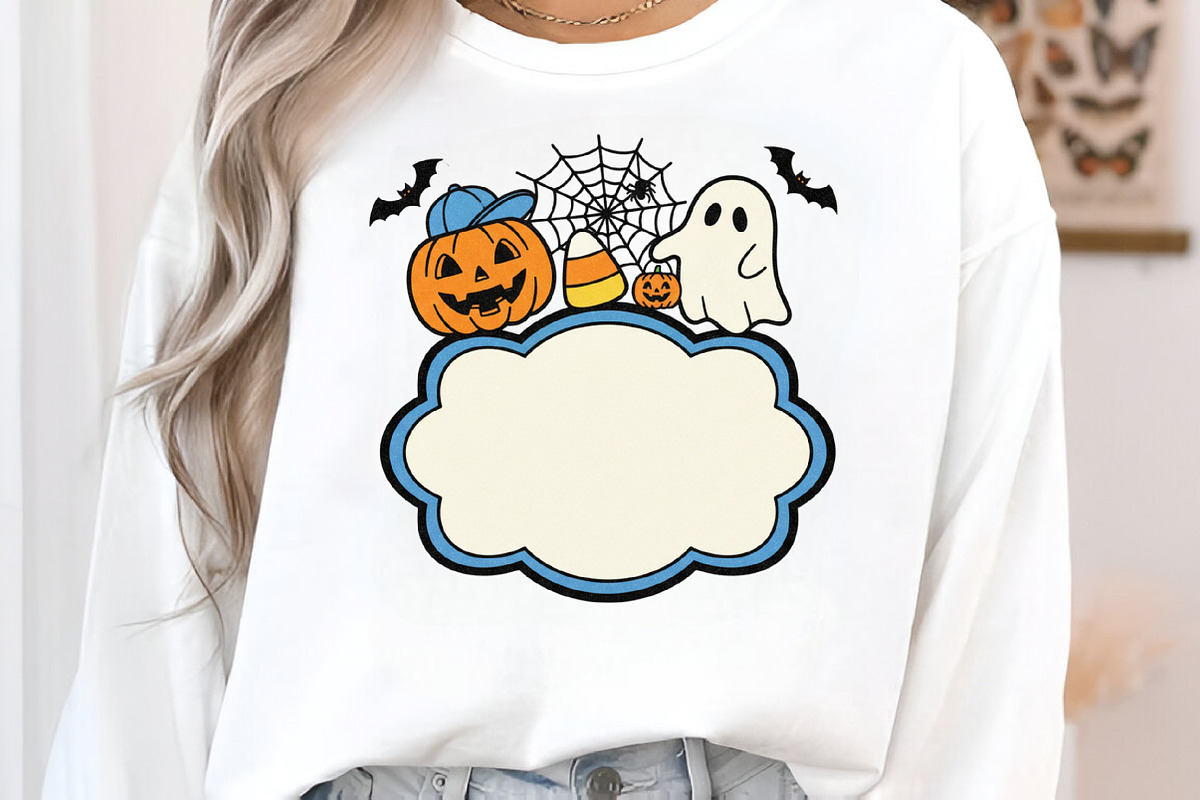 Personalized Ghost Pumpkin Halloween, an Illustration by Craft Nest (Photo 6 of 6)