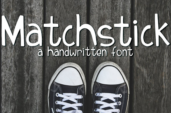 Matchstick Font preview 6