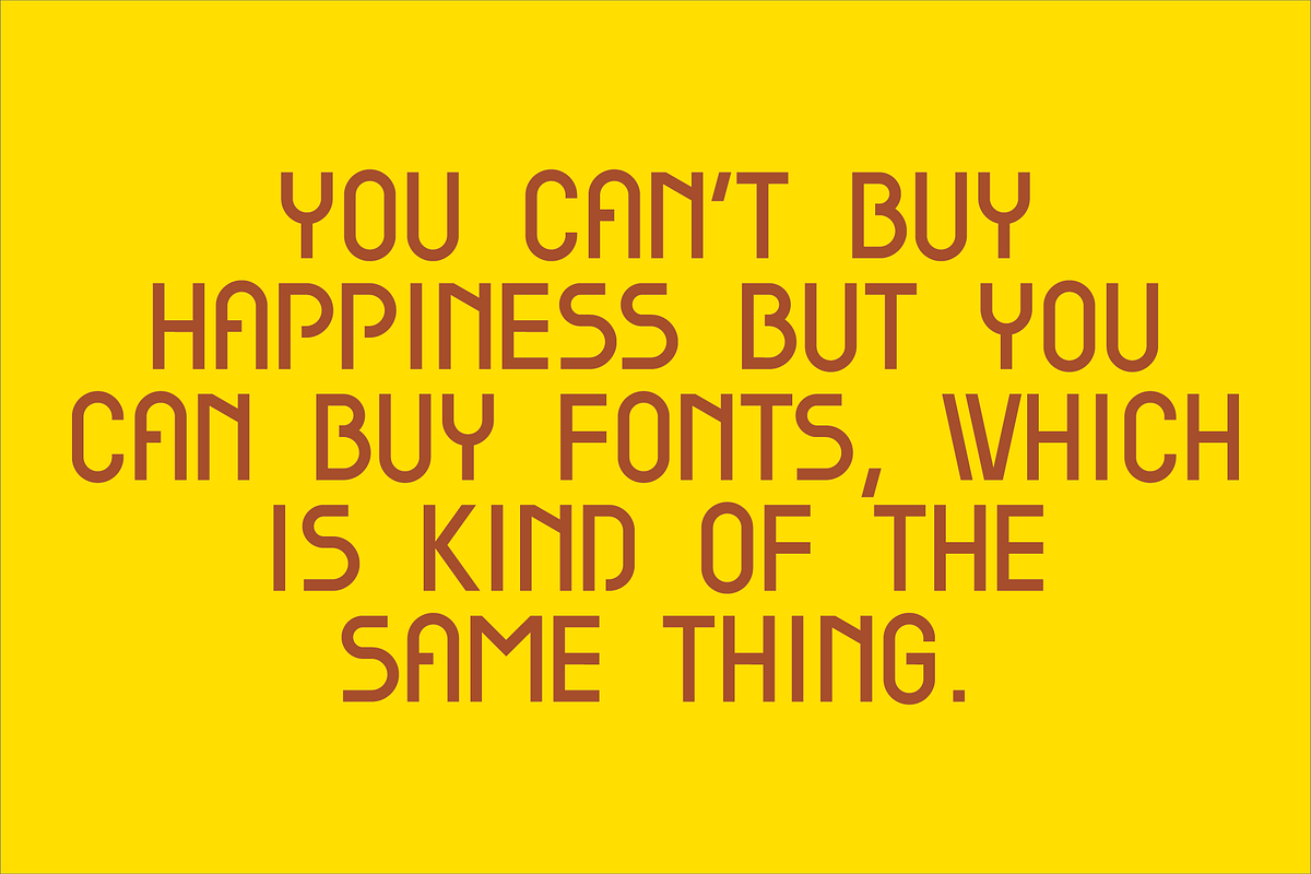 Display Explicit Font, a Sans Serif Font by GG Design (Photo 9 of 9)