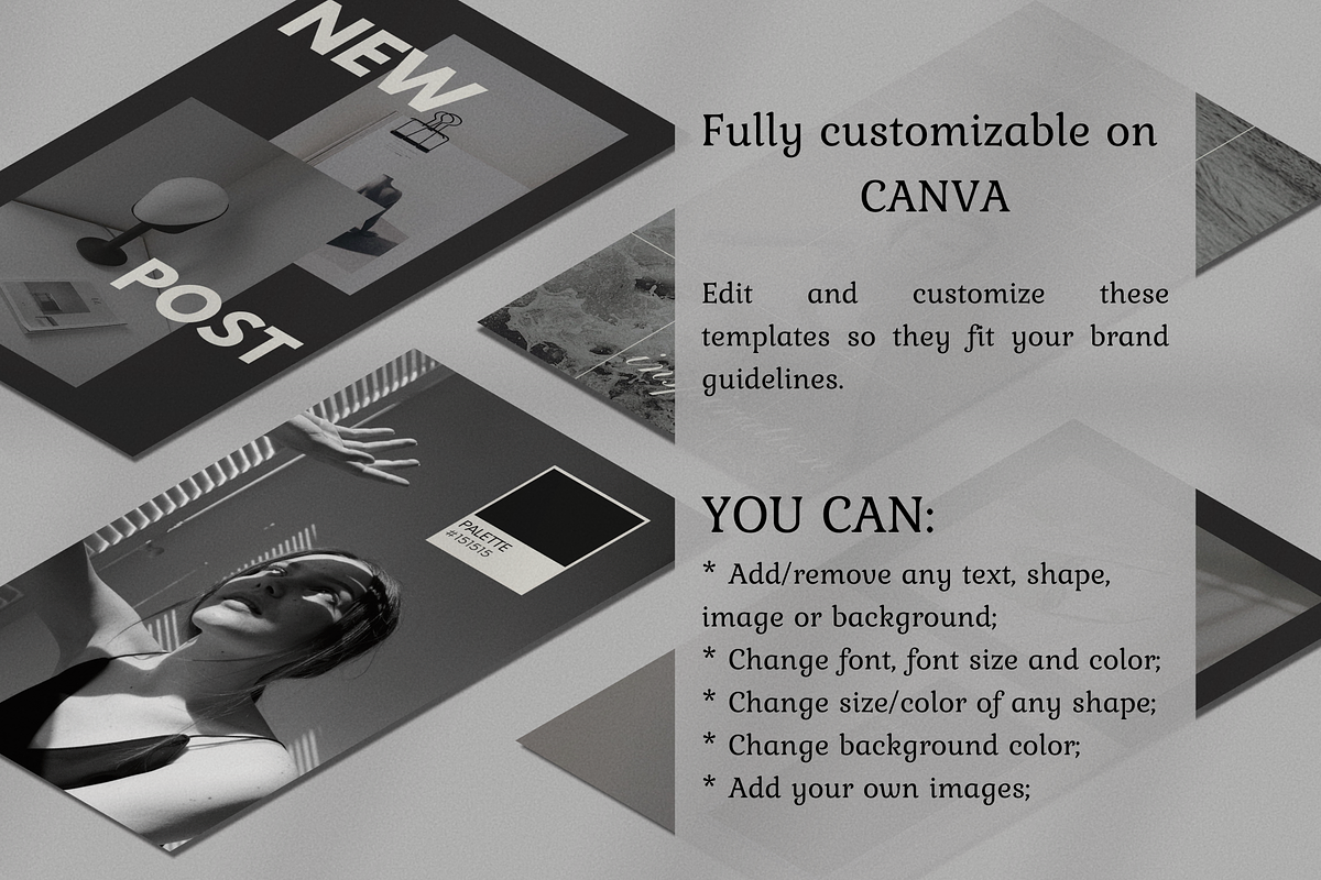 Trending Instagram Templates Canva, a Social Media Template by IvankaDesign