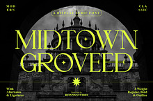 Midtown Groveed Display Serif Font