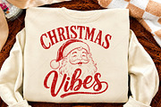 Vintage Santa Christmas Vibes PNG, a Seasonal Illustration by Canvas Craft (Thumbnail 4 of 6)
