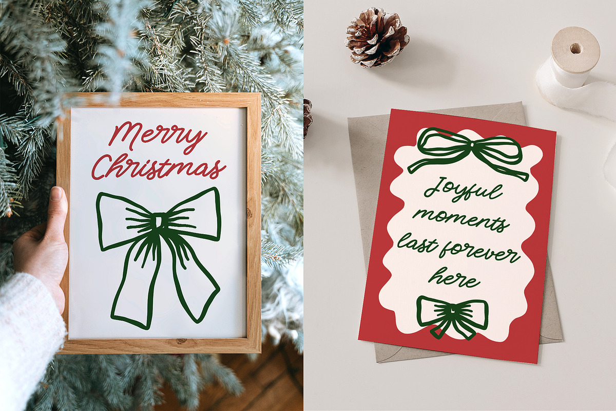 Vintage Whimsical Christmas Posters, an Object Graphic by ArtFM (Photo 13 of 14)