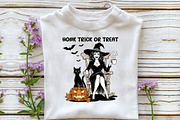 Halloween Witch Coffee Cat, Vintage, an Illustration by DreamCafeArt (Thumbnail 3 of 7)