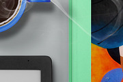 E-Book Reader Mockup Tablet Pro 12.9, a Mockup by Avelina Studio (Thumbnail 2 of 2)