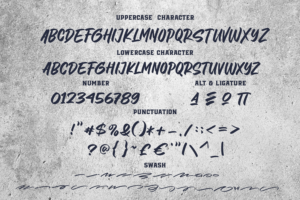 Letter Marker, a Blackletter Font by Blankids Studio (Photo 7 of 7)