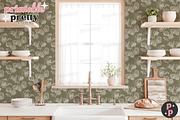 Kitchen PSD Wallpaper Mockup, a Product Mockup by Printable Pretty Studio (Thumbnail 3 of 6)