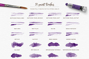 Brushes, Stamps & Texture Toolbox, a Brush Add-On by Pretty Little Lines (Thumbnail 10 of 21)