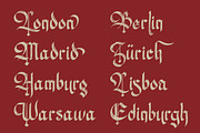 Hasfegia – Gothic Font, a Blackletter Font by Randi Irvan | Rvandtype (Thumbnail 2 of 11)