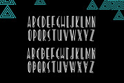 Modern Deco, a Font by Kitaleigh (Thumbnail 2 of 3)