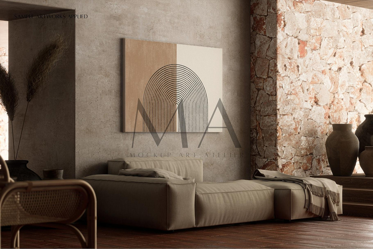 Japandi Frame Mockup Bundle, a Household Mockup by Mockup Art Atelier (Photo 17 of 21)