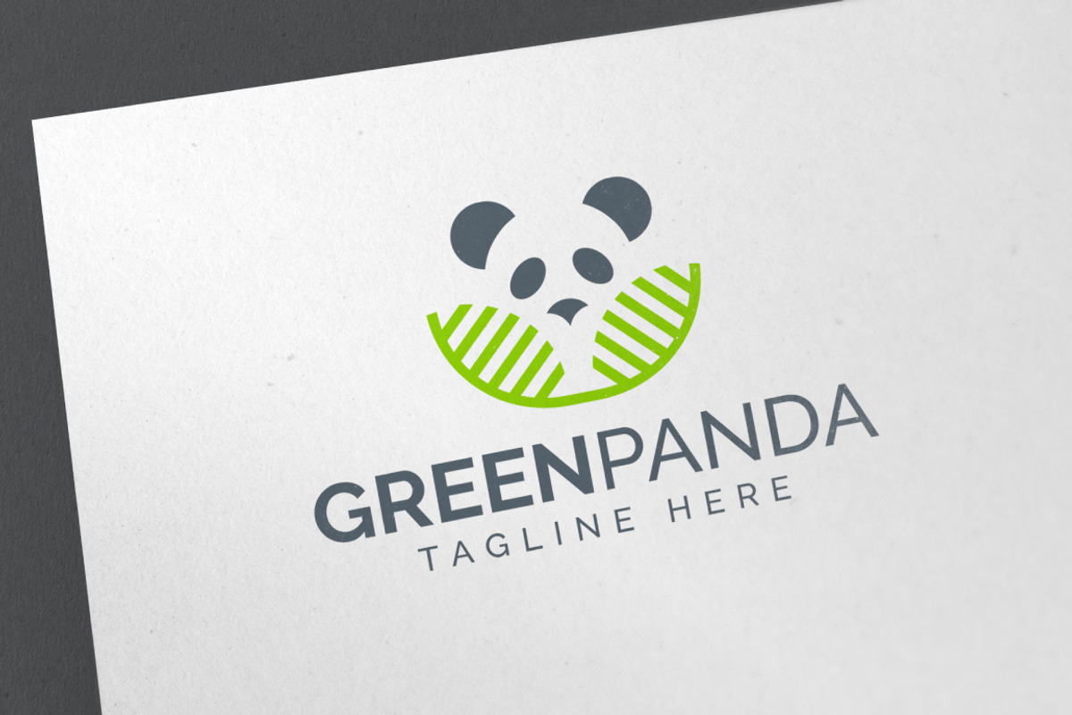 Green Panda Logo, a Branding & Logo Template by emotions76 (Photo 1 of 3)