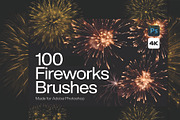 Fireworks sparkler Brush, Photoshop, a Brush Add-On by Chipshpow Graphics (Thumbnail 1 of 8)