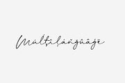 Script Fonts Duo, a Script Font by kavoon (Thumbnail 9 of 9)