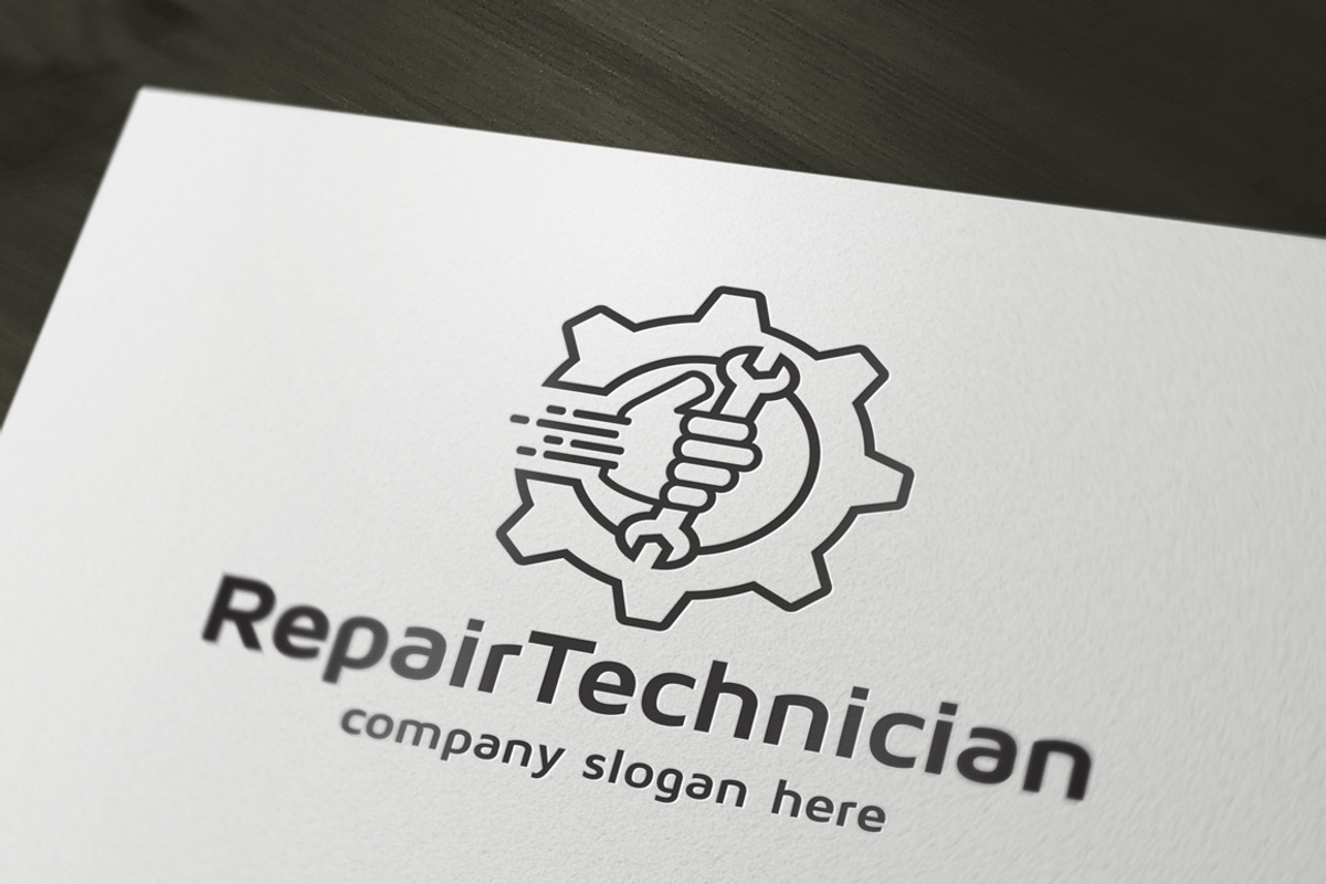 Repair Technician, a Branding & Logo Template by dm243 (Photo 3 of 3)