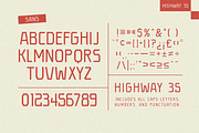 Highway 35 - Retro Font Bundle, a Handwritten Font by Lateral Design (Thumbnail 3 of 17)