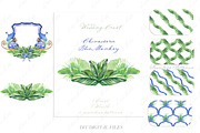 Chinoiserie Blue Monkey Wedding DIY, an Illustration by LABFcreations (Thumbnail 2 of 4)
