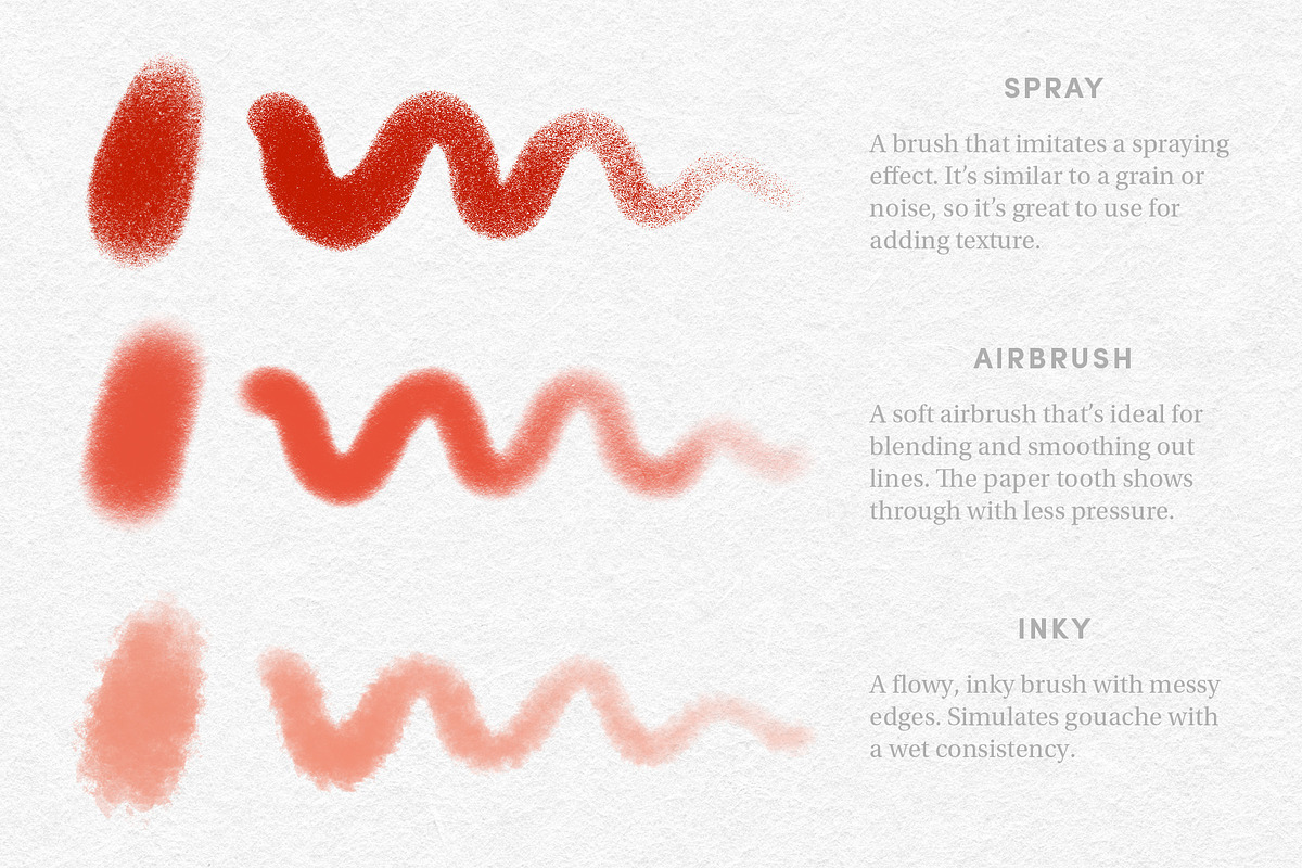 Gouache Set – Procreate Brushes, a Brush Add-On by Sadie Lew (Photo 7 of 17)
