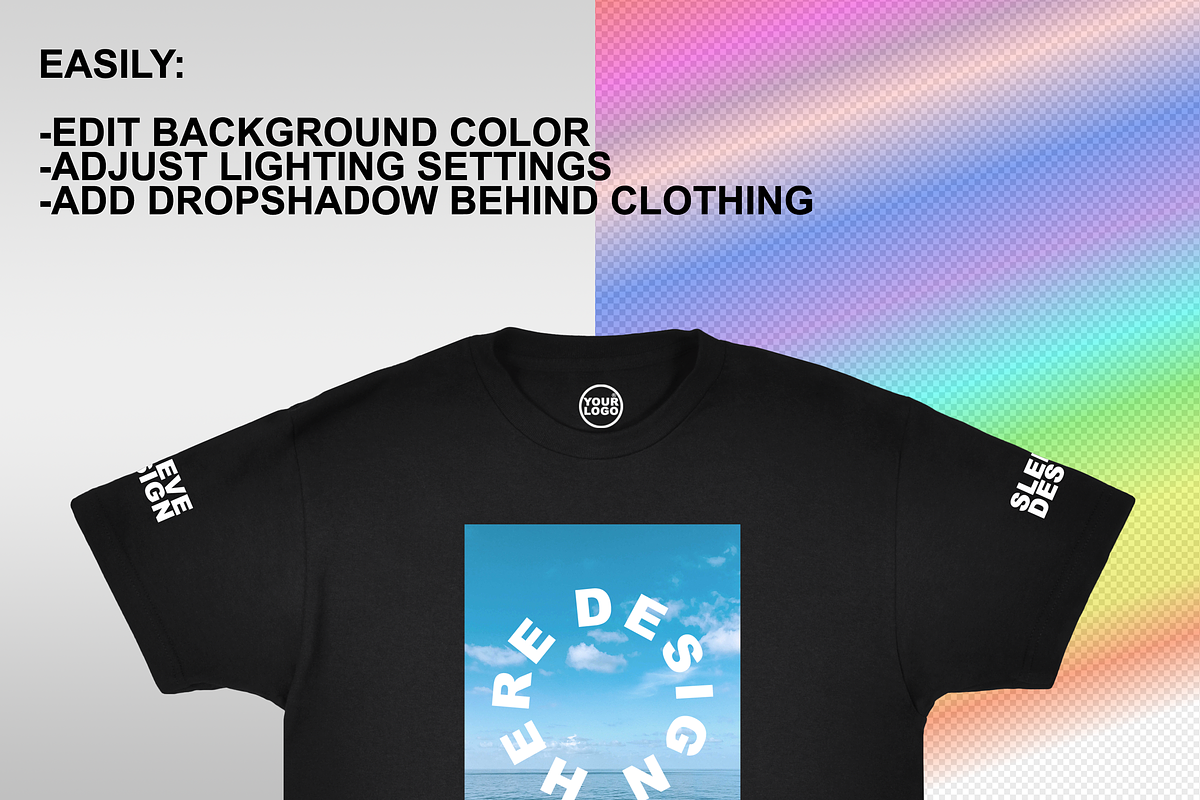 Mockup Bundle Clothing Pack, a Shirt Mockup by Infinity Mockups (Photo 5 of 9)