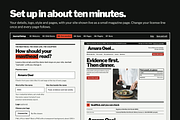 Dietitian Website WordPress Theme, a WordPress Template by Lavanta (Thumbnail 3 of 11)
