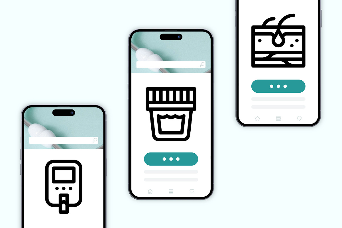 50 Health Checkup icons, an Outline Icon by Side Project (Photo 6 of 8)