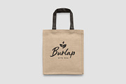 Burlap Jute Bag Mockup, a Product Mockup by Aurora Graphics (Thumbnail 2 of 5)