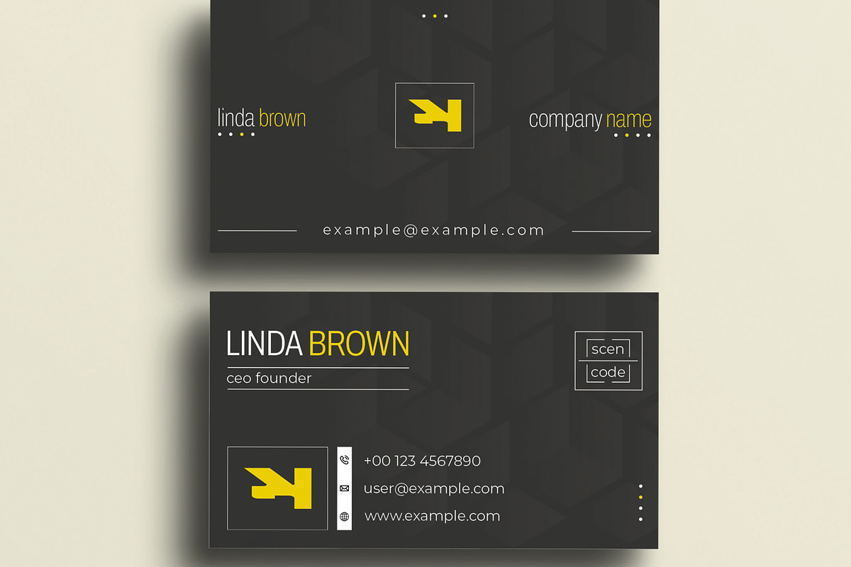 Business Card Layout, a Business Card Template by MightyDesign (Photo 3 of 6)