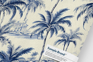 CASABLANCA TOILE Seamless Pattern