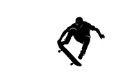 skateboard trick silhouettes showcas, an Illustration by Amazin_art (Thumbnail 12 of 31)
