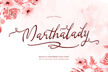 Marthalady | Beauty Handwritten Font