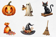 Vintage Halloween Sublimation PNG, an Illustration by CrexoraLab (Thumbnail 3 of 5)