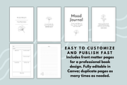 Mood Journal Template KDP Canva, a Magazine Template by Self Publishing Magic (Thumbnail 2 of 2)