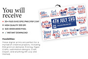 4th of July SVG & PNG Design Bundle, an Object Graphic by Creative Arslan (Thumbnail 3 of 6)