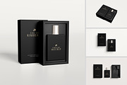 Box Adn Parfum Mockup, a Packaging Mockup by xavier_studio (Thumbnail 1 of 5)