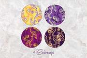 Magic Swirls – Vector Patterns, a Pattern Graphic by ilustrinna (Thumbnail 5 of 9)