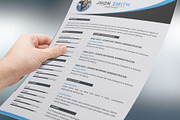 Resume Template and Cover Letter, a Resume Template by designvillage (Thumbnail 6 of 13)