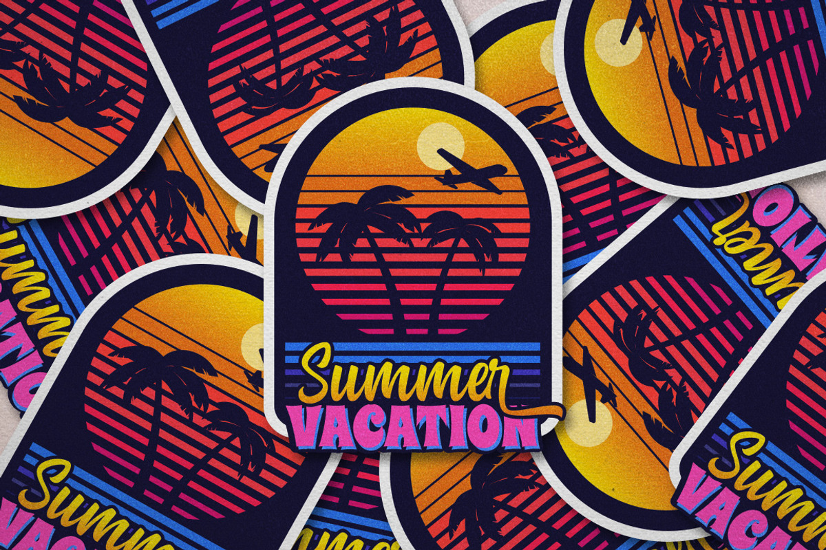 Summer Fruits - Layered Font preview 8