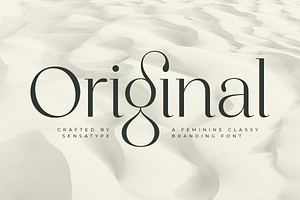 Original - Classy Branding Font