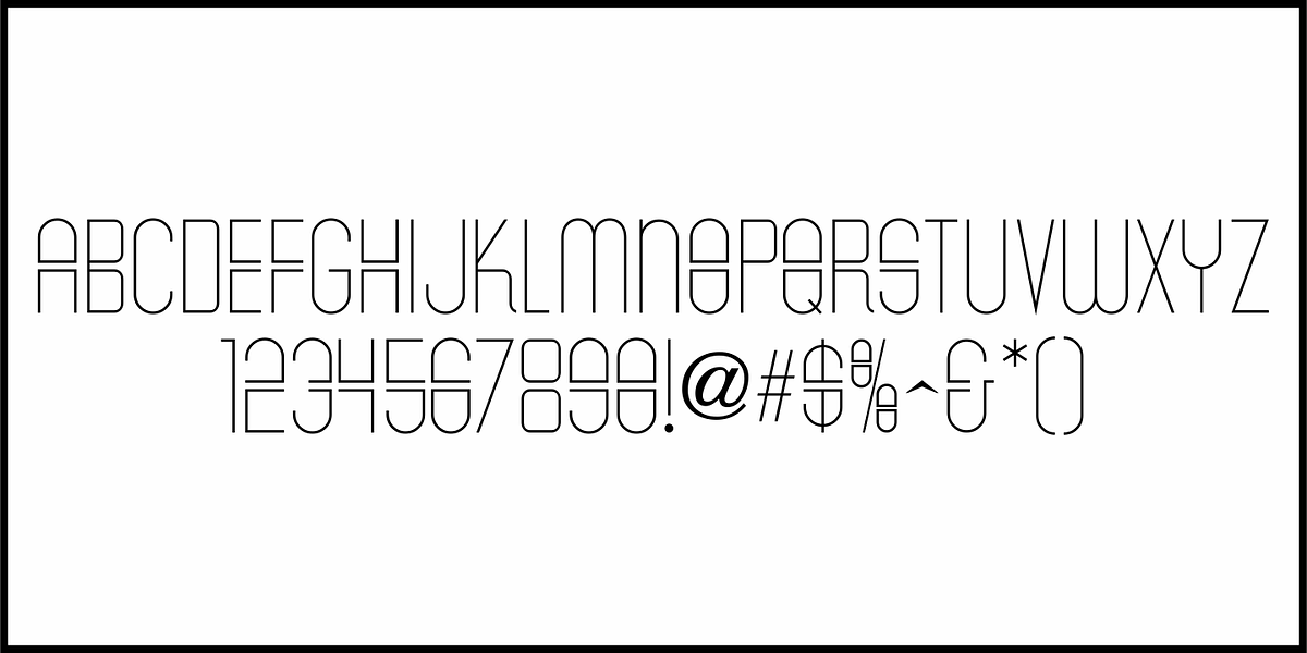 Unusual Deco JNL, a Font by Jeff Levine Fonts (Photo 3 of 5)